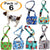 Pack of 6 Fleece Dog Belly Band Diaper Male Wrap Washable Reusable With Suspenders