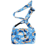 male dog fleece wrap diaper with suspenders