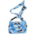 male dog fleece wrap diaper with suspenders