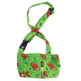 male dog fleece diaper with suspenders