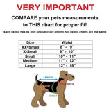 male dog diapers belly band size chart