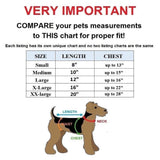 Dog Size Chart - FunnyDogClothes