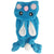 Blue Dog Bunny fleece pajamas
