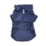 Dog Puppy Cat Polo Shirt T-Shirt Solid Clothes Apparel For Small Pet