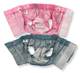 Pack - 2 Colors Dog Cat Diapers Female Skirt Ruffles For Small Dog 100% Cotton - FunnyDogClothes