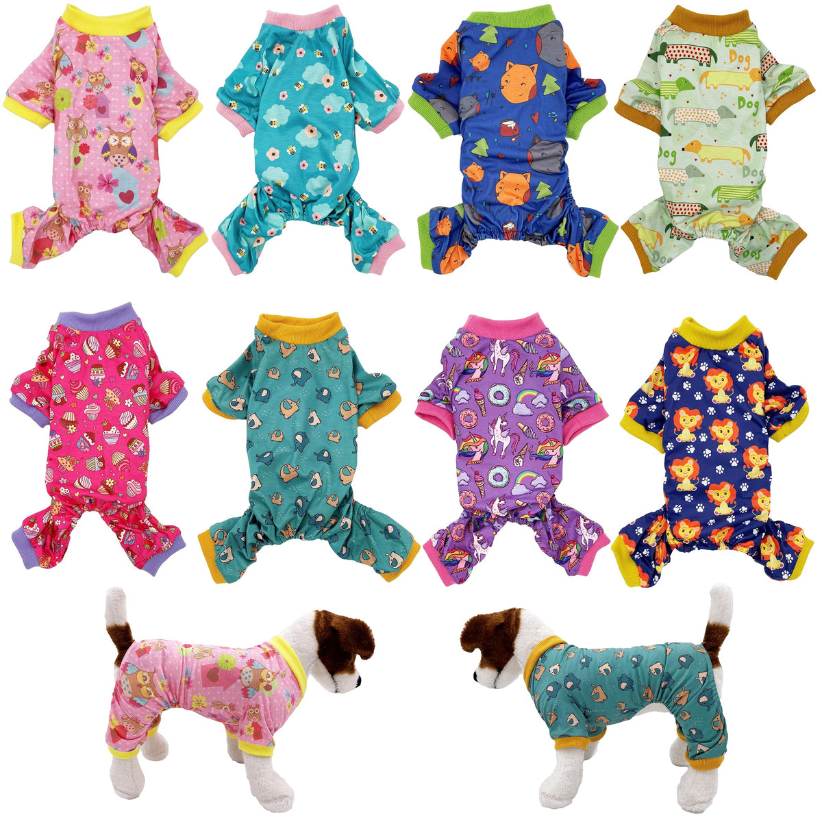 Dog Clothes for Small Dogs Girl Boy Puppy Pajamas Summer Pet Onesie  Jumpsuit Cute Top Dog Shirt Cat Pjs Outfit Apparel Doggy (Medium, Pink) -  Yahoo Shopping