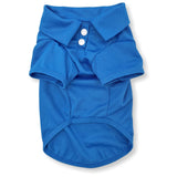 Dog Puppy Cat Polo Shirt T-Shirt Solid Clothes Apparel For Small Pet
