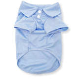 Dog Puppy Cat Polo Shirt T-Shirt Solid Clothes Apparel For Small Pet