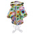 Raincoat Jacket Hooded Waterproof Rainwear for Small Dog Breeds