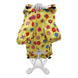 Raincoat Jacket Hooded Waterproof Rainwear for Small Dog Breeds