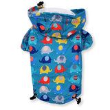 Raincoat Jacket Hooded Waterproof Rainwear for Small Dog Breeds