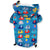 Raincoat Jacket Hooded Waterproof Rainwear for Small Dog Breeds