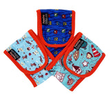 3 Pack of Washable Reusable Dog Male Diapers Belly Band Wrap for Small Breed