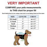Small Pet Cat Dog Coat Hoodie Sweatshirt Pullover Batman Jumper Size Chart - FunnyDogClothes