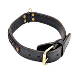 Genuine Leather Dog Collar Handmade