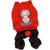 Warm Soft Dog Puppy Coat Pants Jumpsuit Pajamas Overall Fleece Red - FunnyDogClothes
