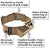 heavy duty tag hole tactical collar
