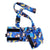 male dog belly band with suspenders