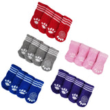 Non Slip Grip Dog Cat Socks Skid - Made for Small Breeds - FunnyDogClothes