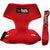 Red Dog Harness with Leash