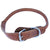 Genuine Real Leather Dog Collar with Leash 4 Ft Round Rolled Medium Large Pets - FunnyDogClothes