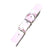 Pink Real Leather Collar