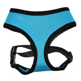 Pet Harness Collar Small Medium Large Dog Cat Puppy Soft Mesh Blue - FunnyDogClothes
