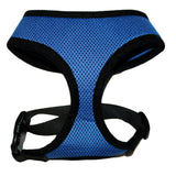 Pet Harness Collar Small Medium Large Dog Cat Puppy Soft Mesh Navy - FunnyDogClothes