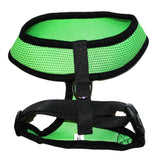 Pet Harness Collar Small Medium Large Dog Cat Puppy Soft Mesh Green - FunnyDogClothes