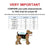 Warm Dog Pet Winter Coat Pants Overall Jumpsuit Pajamas For Small Breeds Size Chart - FunnyDogClothes