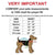 dog diapers size chart