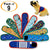9 Pack of Washable Dog Male Diapers Belly Band Wrap Reusable for Small Breed