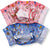 Pack of 4 Dog Female Diapers 100% Cotton Skirt and Panties For Small Pet Cat