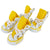 Dog Boots  Yellow