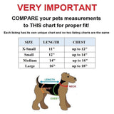 Jumpsuit overalls size chart small dogs