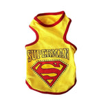 Dog superman tank