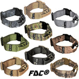heavy duty military army tactical dog collar
