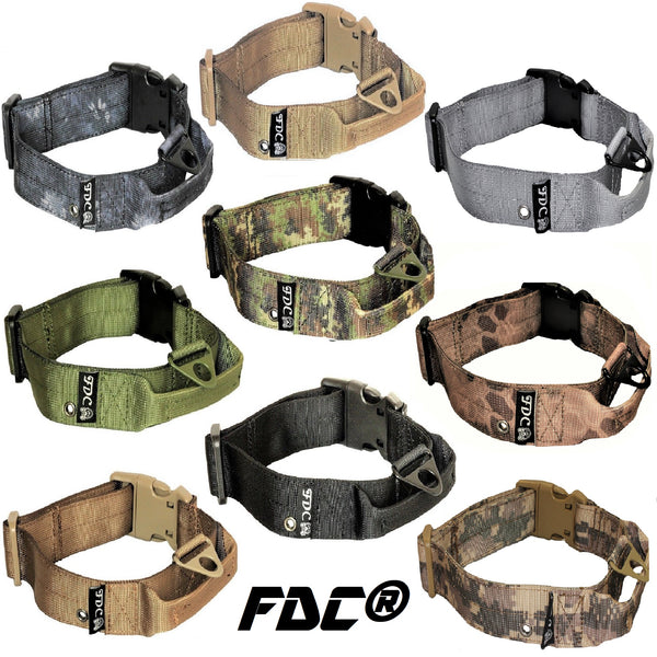 heavy duty military army tactical dog collar