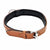Genuine Leather Dog Collar Handmade Metal Buckle for Medium Large Pet - FunnyDogClothes