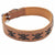 Genuine Leather Dog Collar Handmade Metal Buckle for Medium Large Pet - FunnyDogClothes