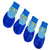 Pet WaterProof Rain Shoes Boots Socks Non-slip Rubber Small & Big Dog Blue - FunnyDogClothes