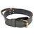 Genuine Real Leather Dog Collar with Handle 1.7" Width Heavy Duty Medium Large - FunnyDogClothes