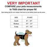 funny male dog diaper size chart