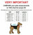 reusable dog diapers size chart