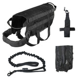 heavy duty tactical vest set k9