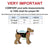 Dog Bunny fleece Size Chart - FunnyDogClothes