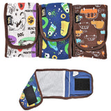 Pack - 3pcs Male Dog Diapers Wrap Belly Bands Reusable Washable