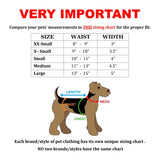 washable dog male diaper belly band wrap size chart