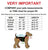 dog diapers with suspenders size chart