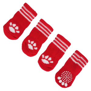 Non Slip Grip Dog Cat Socks Skid - Made for Small Breeds - FunnyDogClothes